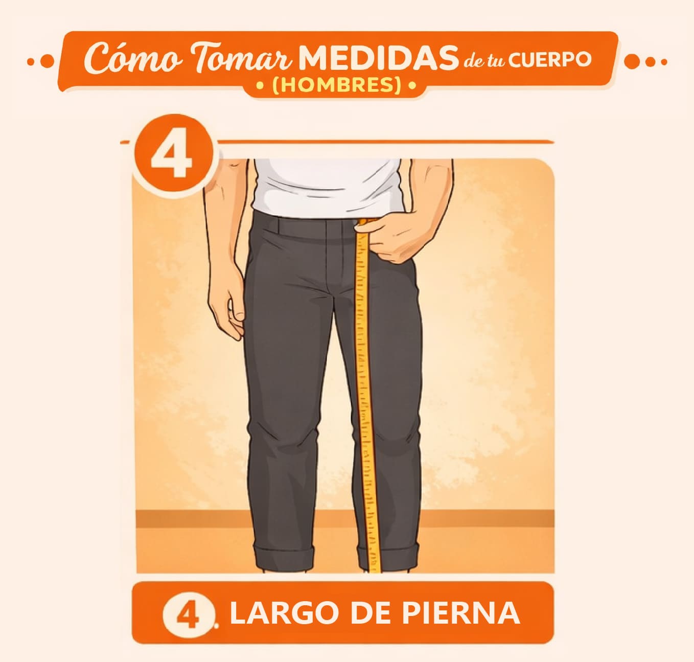 4- Largo de Pierna